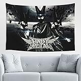BABYMETAL ベビーメタル 壁掛け インテリア タペストリー 間仕切り インテリア ポスター 寝室 カーテン 家庭飾り 多機能 模様替え 壁飾り 装飾用品 部屋 飾り 窓カーテン 個性ギフト 新居祝い 100x150cm