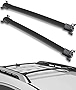 cciyu Aluminum 38' Roof Rack Cross Bar Fit for Chevy Equinox for GMC Terrain 2010-2017 Car Top Luggage Carrier Rails