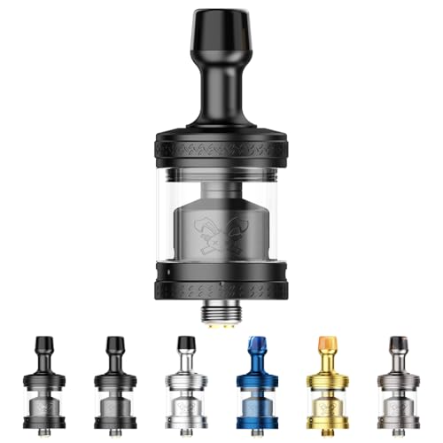 Hellvape Dead Rabbit MTL 2 RTA Ag}CU[ w׃Cv fbhrbg MTL 2 RTA ^N dq^oR 510 |XgX a22.5mm VAPE xCv tank d (Matte Full Black)