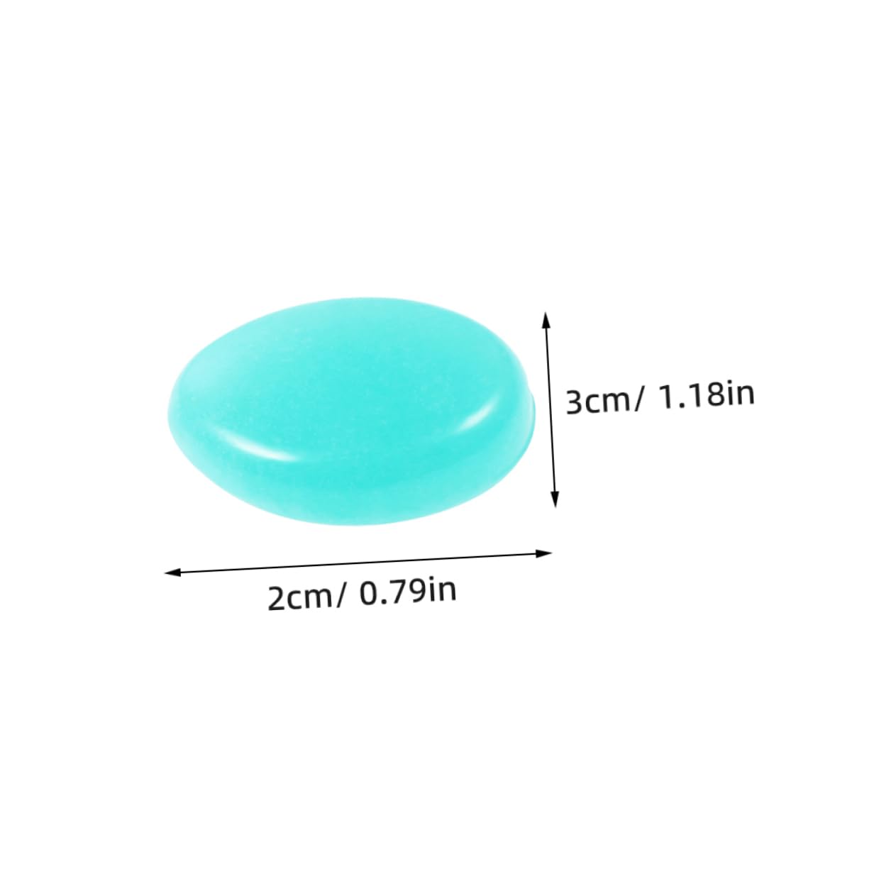 Yardenfun 300Pcs Glow The Dark Rocks Luminous Aquarium Pebbles Decorative Gravels for Fish Tanks Multi Function Compact Stones for Aquatic Decor