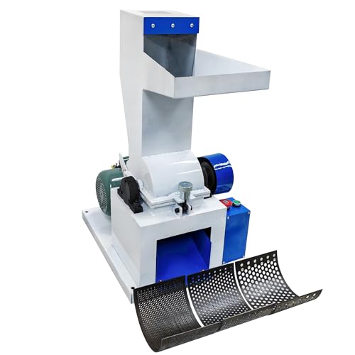 HQHAOTWU Glass Bottle Crusher Small Hammer Crusher Mini Hammer Crushing Machine Broken Glass Testing Equipment Electric Shatter Pulverizer 220V 2.5KW