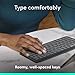 Logitech Keys-to-GO 2 Portable Wireless Keyboard with Built-in Cover, Slim and Compact Bluetooth Keyboard for iPad, iPhone, Mac, and Apple TV, Easily Switch with Devices - Graphite