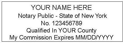 Self Inking New York Notary Stamp & Seal Embosser Value Package #TOP6