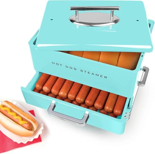 Nostalgia Extra Large-Capacity Diner-Style Steamer