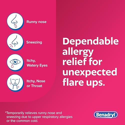 Image of Benadryl Ultratabs Allergy Relief, 25 mg Diphenhydramine HCl, 100 Ct