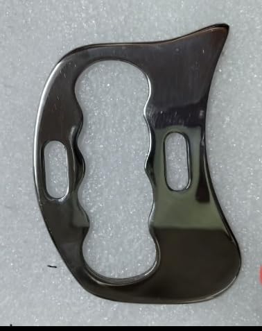 Image of Gua Sha Massage Tool,Stainless Steel Scraping massage IASTM Tools GREAT Soft Tissue Mobilization,Soft Tissue Upgrade Physical Therapy Stuff used for Back, Legs, Arms, Neck, Shoulder