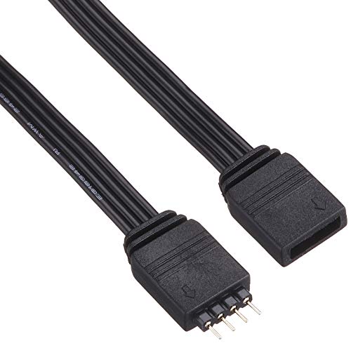 アイネックス RGB LED用延長ケーブル 30cm RLD-EX30 ブラック