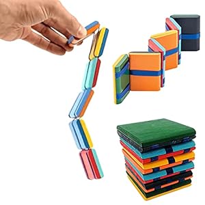 Kleurrijke Houten Jacob’s Ladder Stijl Klassiek Speelgoed voor Kinderen, Visuele Sense Decompressie Speelgoed Oneindige…