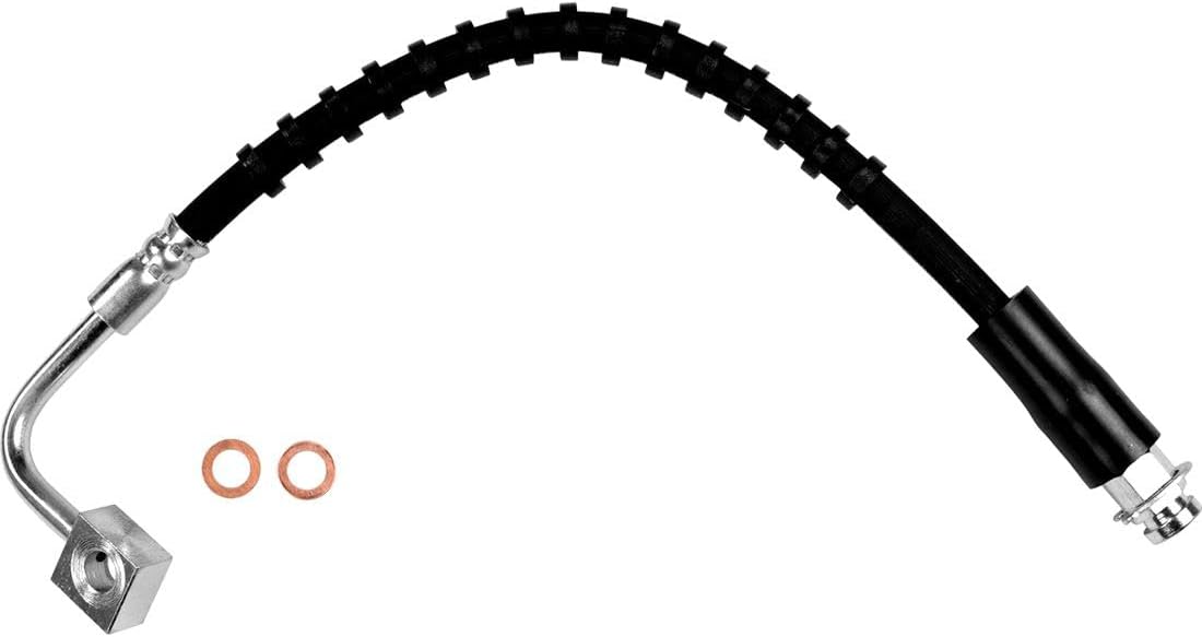 Front Brake Lines Hose - Automotive Replacement Brake Hoses Front Left & Right for Chrysler Town & Country 3.3L 2008 2009 2010, for Chrysler Town & Country 3.8L 2008 2009 2010