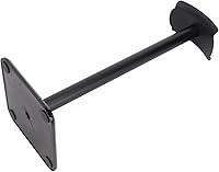 Vista 5 de Soporte para auriculares, soporte para auriculares para juegos con barra de soporte de aluminio, reposacabezas flexible, esquina redondeada, base