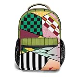 ZWSRKLY Anime Backpack 17 Inch Oxford Cloth (Multicolor)