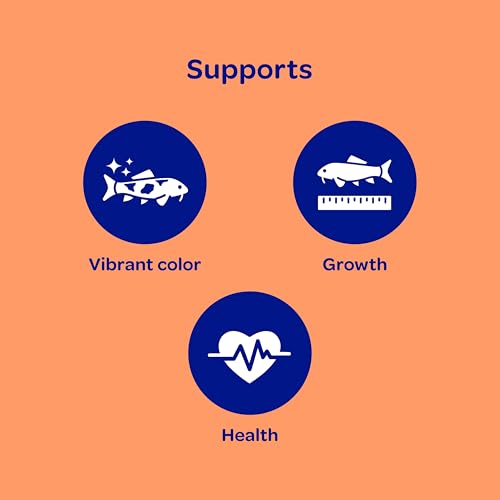 kaytee kois choice koi floating fish food for koi goldfish and pond fish 10 pounds