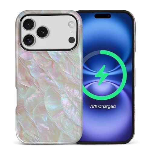 Étui antichoc iPhone 17 Pro nacre - Protection hybride silicone style et sécurité