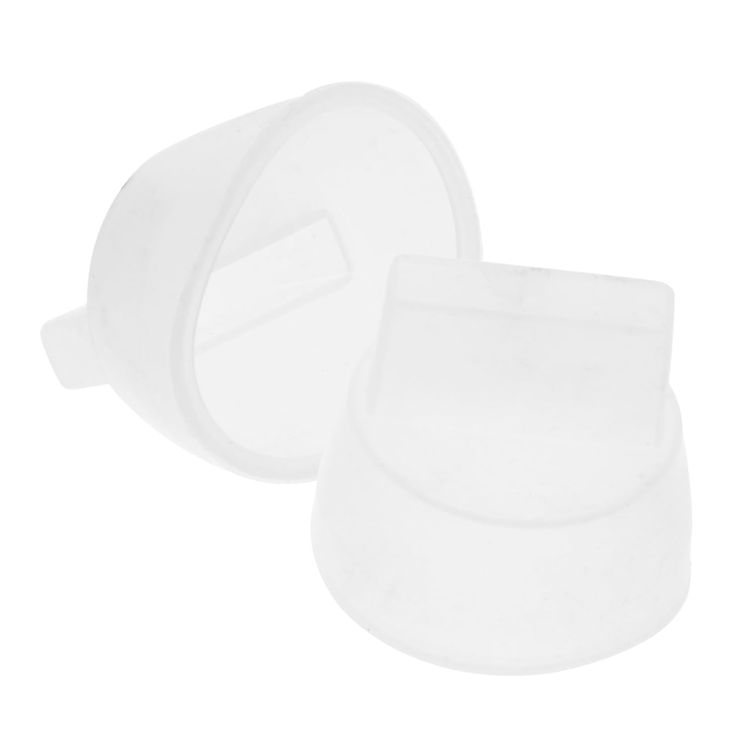 2pcs Silicone Oven Knob Covers Protective Caps for Electric Gas Stove Switches Dustproof and Impact-Resistant Replacement Knob Shields for Kitchen Appliances