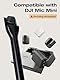 SUNMON Mikrofon Handheld Adapter Set für DJI Mic Mini, Interview Handmikrofon Adapter mit Mikrofonpopschutz Mikrofonhalter Griff für DJI Mini Mic, DJI Mic Holder für Interview, Vlogging