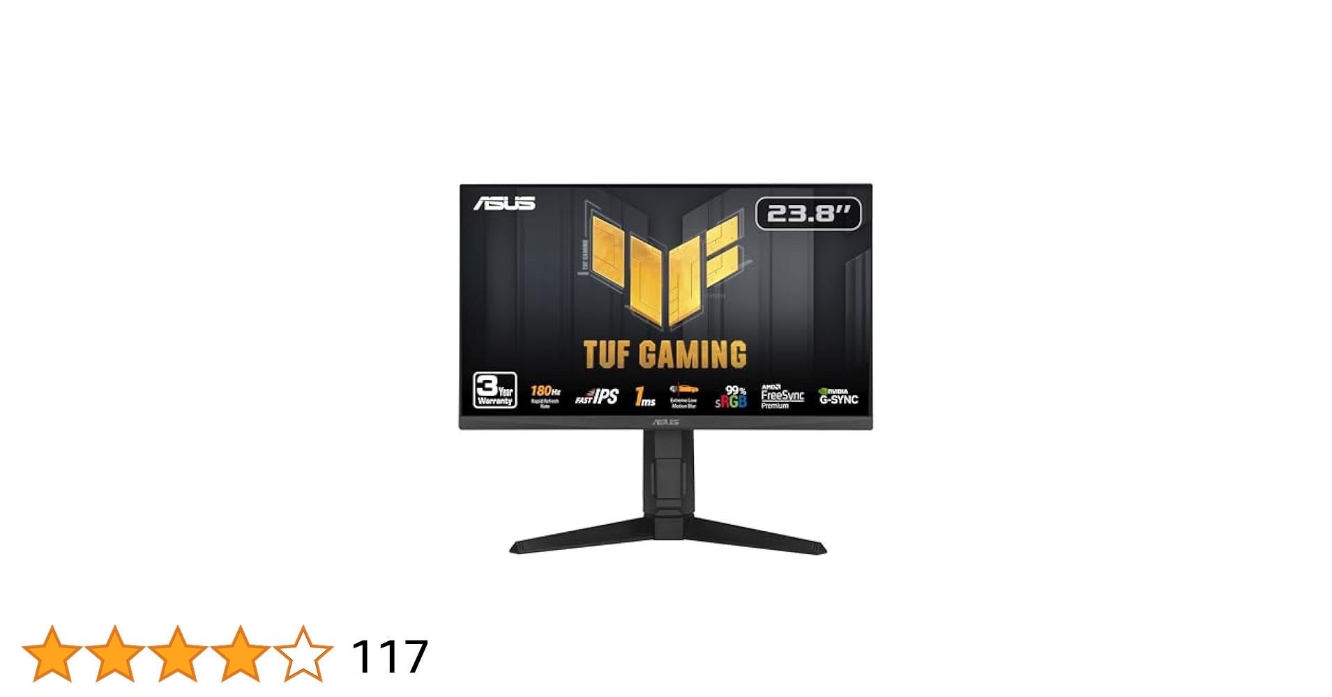 ★TUF Gaming VG249QL3A ゲーミングモニター ASUS TUF Gaming VG249QL3A (23.8インチワイド 液晶モニター
