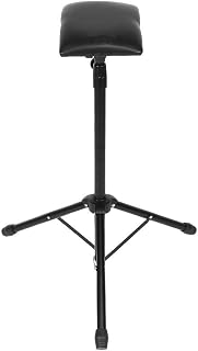 Salmue Tattoo Arm Rest, Adjustable Height & Tilt, Tripod Stand with Soft Pad & Metal Legs, Black Price In India