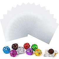 300PCS Colored Aluminum Foil Candy Wrappers - DIY Chocolate Bar Packaging, Square 4 Inch, Purple & More - View #8