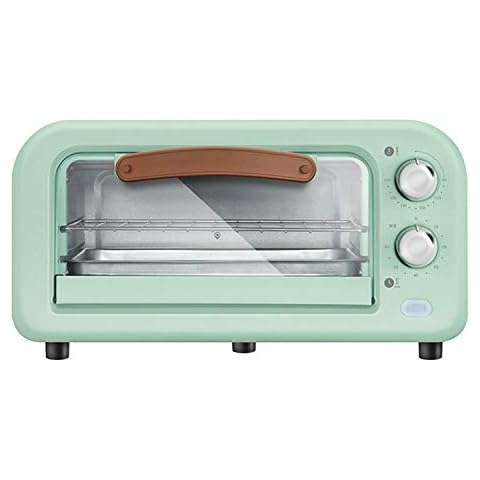JYCDD Kompakter 12L Mini-Ofen, Retro und leicht, temperaturgesteuert von 90-230° C/60 Minuten-Timer Cover