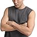 Champion Mens Muscle Tank, Classic Graphic Tee, Sleeveless T-shirt For (Reg. Or Big & Tall), Granite Heather, Large US