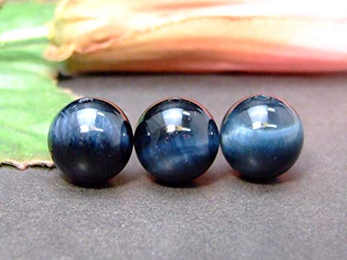 g3-2004A ブルータイガーアイ 青虎目石 14mm 特級 1粒売り 南アフリカ共和国産 天然石 パワーストーン