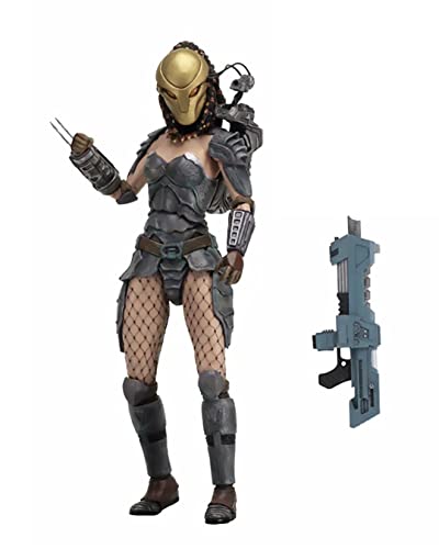 Vkeizbi Predator 7.1" Scale Action Figure Series 14 Scar (Unmasked) Action Figure Female Predator #TOP19