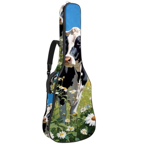 Sac pour guitare étanche à motif floral pour vos cours de musique