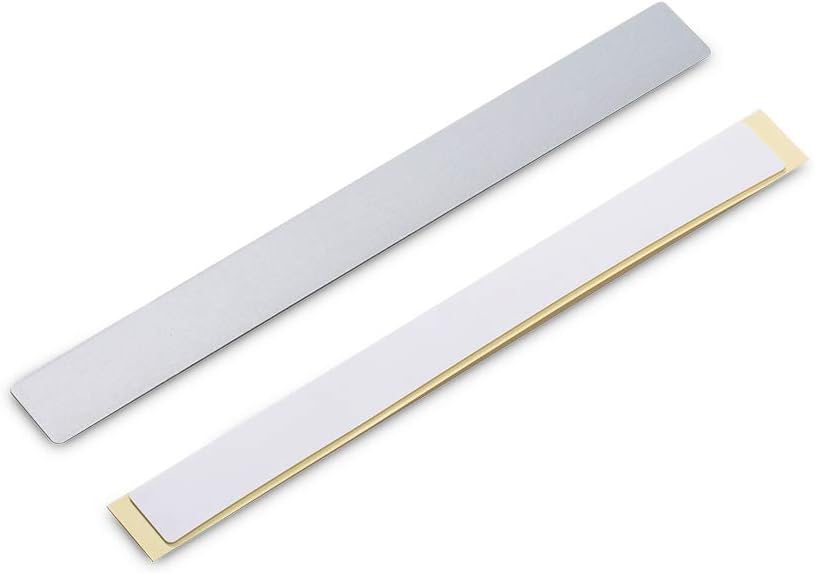 Metal Mounting Strip with Double-Sided Tapes Set for MOSTON 78LED Under Cabinet Lights Only