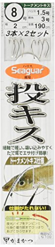 Gamakatsu N109 8-1.5 Throwing Fishing Repro Gear miniatura 1