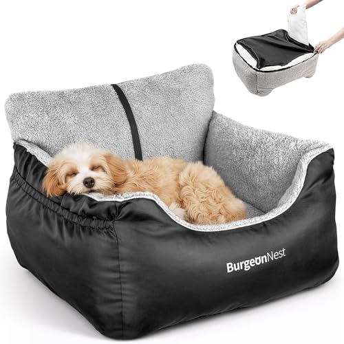 BurgeonNest Detachable Dog Car Bed