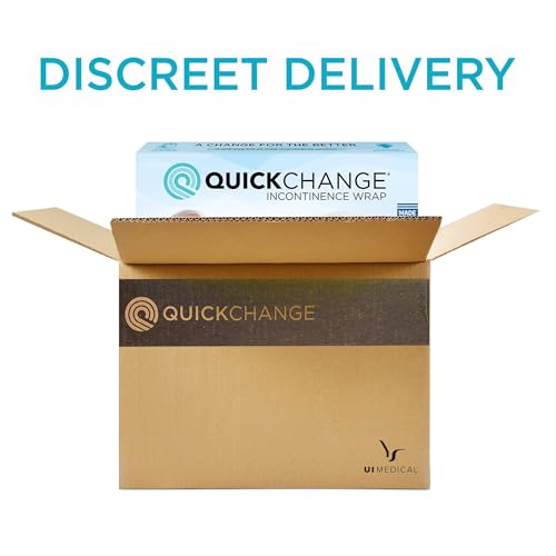 Image of QuickChange Men's Incontinence Wrap 25 Pack, Maximum Absorbency
