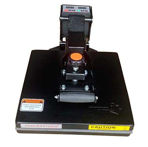 Fancierstudio Heat Press 15X15 Sublimation Rhinestone Heat Press T-Shirt Heat Press New Model FS15x15A RB - Thumbnail 4