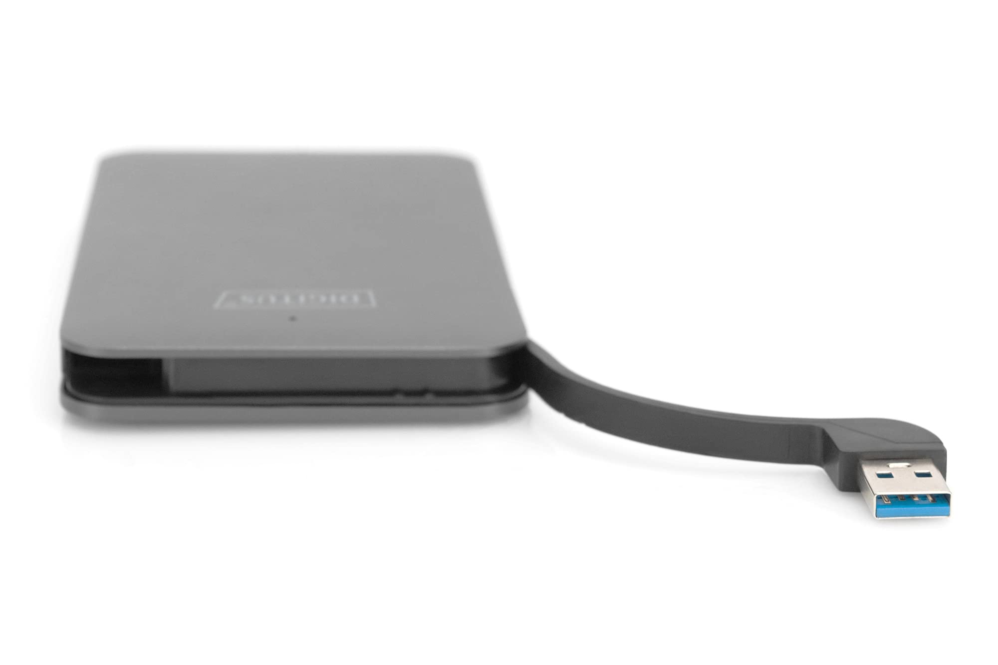 DIGITUS - DA-71114 - Festplattengehäuse SSD/HDD - 2,5" - USB 3.0 - SATA III - bis zu 2 TB - schwarz