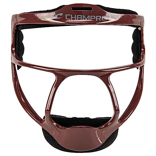CHAMPRO Rampage Fastpitch Softball Fielder’s Ultra Lightweight Protective Face Mask