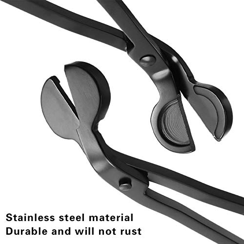 Kerzendochtschneider Docht Clipper Docht Schneider Docht Schere Duftkerzen Liebhaber, Docht Edelstahl Trimmer Öllampe Kerzenzubehör Trimmer Schere (schwarz) (1) - Image 5