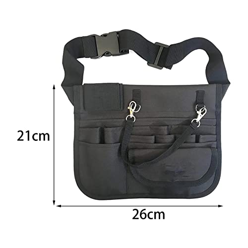 organizador de enfermeira prático, bolsa de cintura, bolsa de utilitária com vários compartimentos,