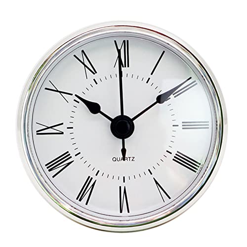 KAHDGSS Clock Craft Insert Clocks Movement Diameter 70mm Number for Home Multifunctional Installation Part