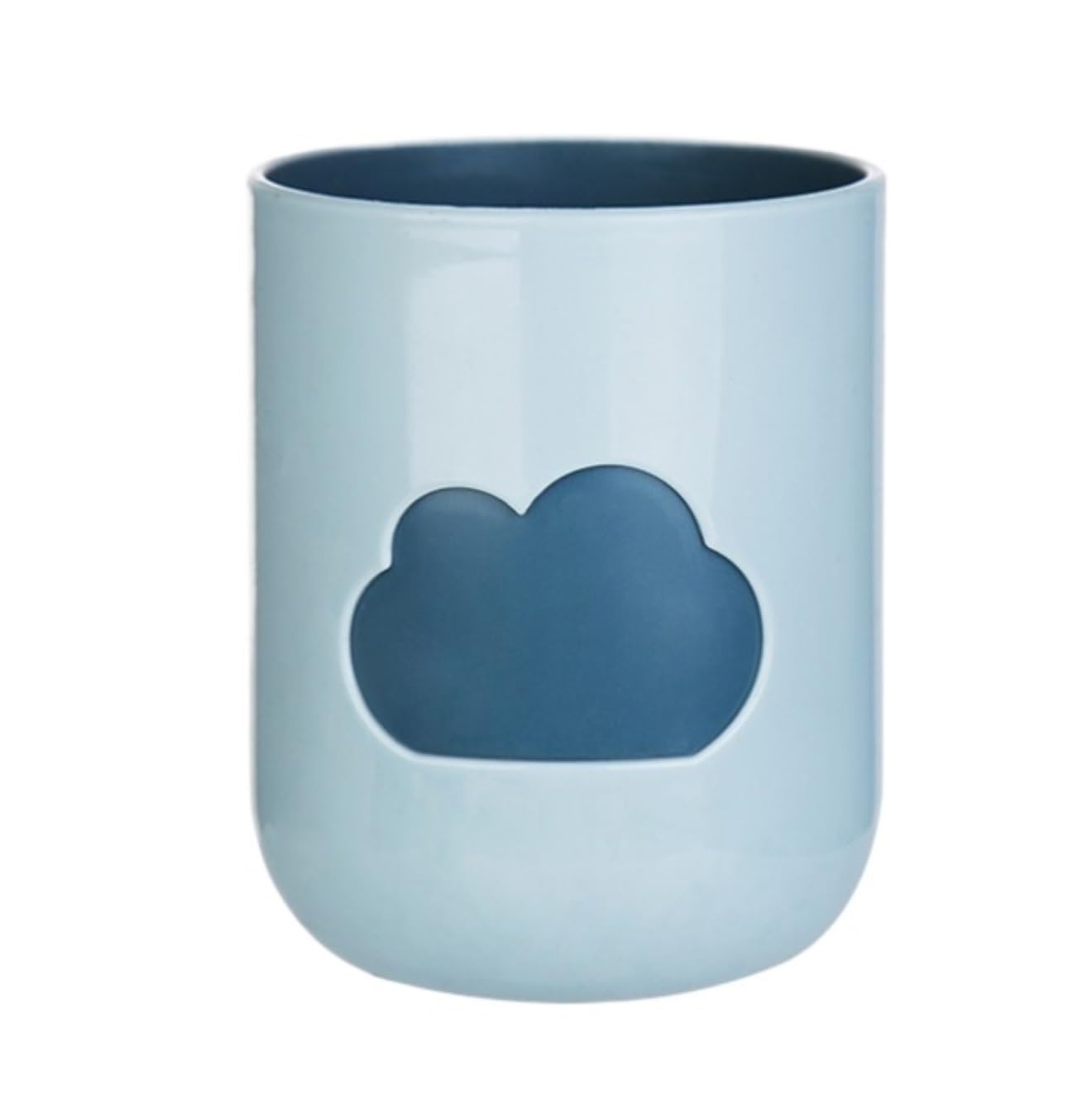 Uso Domestico Portaspazzolino Da Bagno, Tazza For Acqua Domestica, For Cucina Accessori Per Il Bagno(Blue)
