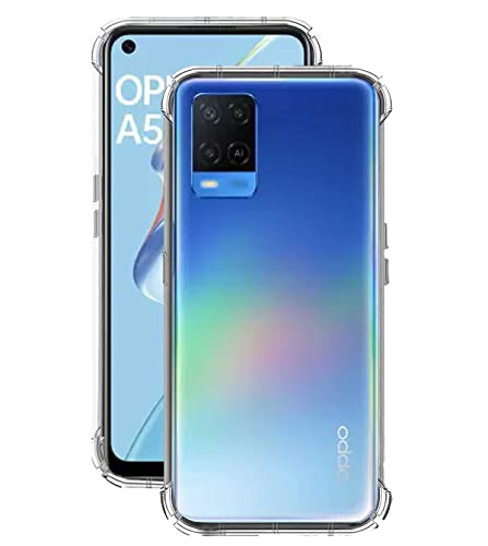 Image of Rubber Back Cover Compatible Model for Vivo Oppo CPH2239 / A54-4G - Transparent