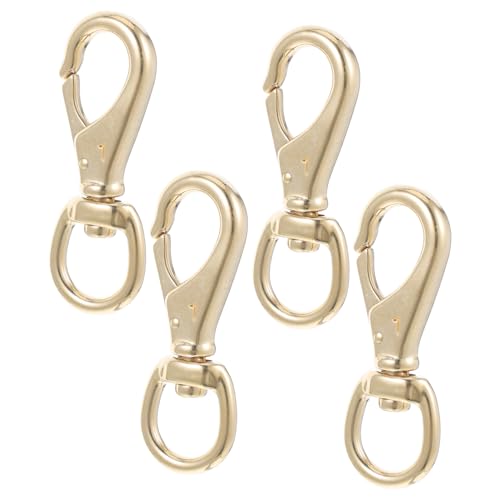 Mousquetons pivotants laiton sac fermoir ressort cordon clip robuste SOIMISS