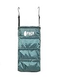 Pack Gear Hanging Luggage Organizer - Our Carry On Closet Insert Fits Any Carry-On - Our Hanging Luggage Organizer Uses Velcro to Allow Quick Access to your Clothes (Solid Green, Carry-On Size)