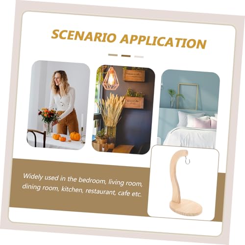 TOYANDONA Hanger Stand Rustic Fruit Holder Rack for Home Kitchen Counter Space-Saving Lightweight Desk Banana Hanging Stand with Grape Hanger for Dining Table Decoration - Image 7