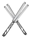 Nabalis x Seongbae —Cat Trainer Butterfly Knife Balisong, Channel Design, 7075 Aluminum...