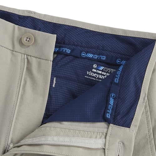 vineyard vines Men's 7 Inch On-The-Go Performance Shorts Khaki by vineyard vines - Image 5