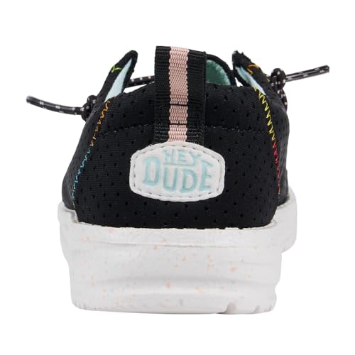 Image of Hey Dude Kids Womens Wendy Perf Neoprene (Toddler) Black 5 Toddler M
