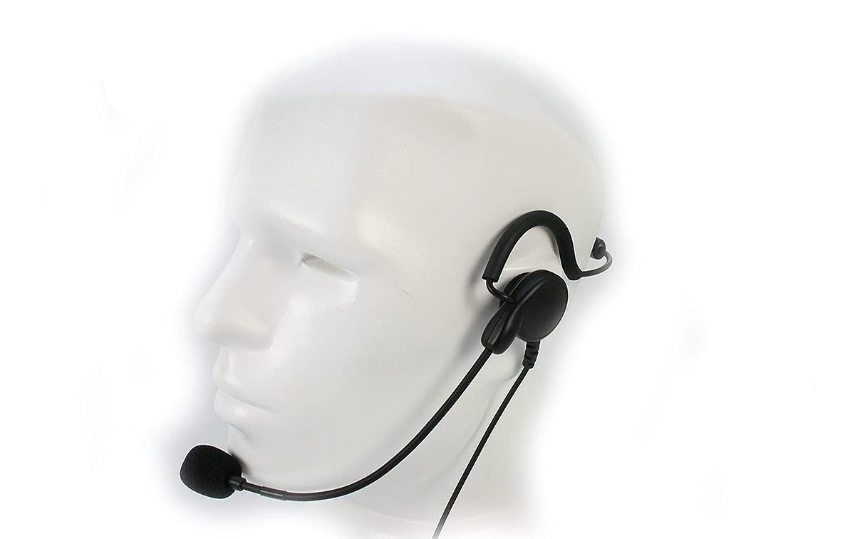NAUZER PIN59TPH900 Micro pertiga-Auricular Tipo Diadema Nuca PTT Profesional
