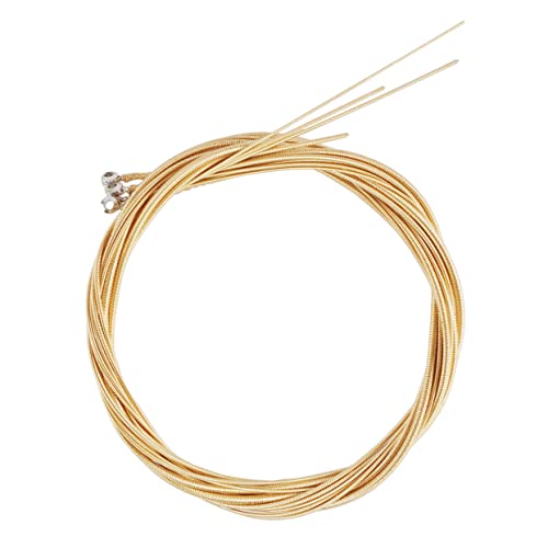 Levemolo 1set Electric Bass Strings for Acoustic Bass Easy Replacement User-friendly Design String for Enhanced Sound Quality and Performance