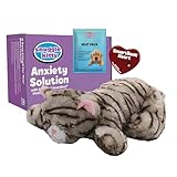 Snuggle Kitty Heartbeat Plush Cat Toy by Snuggle Puppy - Cat Calming Toy and Anxiety Relief for All Breed Sizes