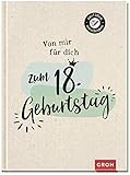 geburtstagsgeschenke 18 beste freundin  Von mir für dich zum 18. Geburtstag