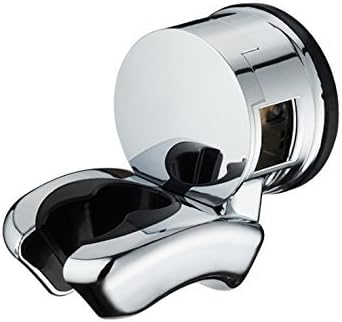 Shower Head Holder Wall Mount Removable Vacuum Suction Cup, Chrome